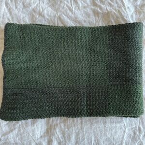 Wool blend scarf by Kenneth Cole.